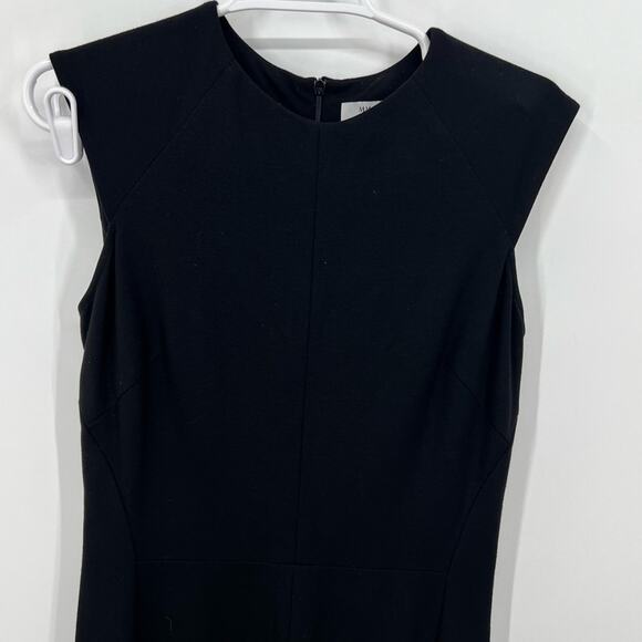 M.M. Lafleur Women’s Black Business Casual Short Sleeve Dress Size 8 - Picture 3 of 7